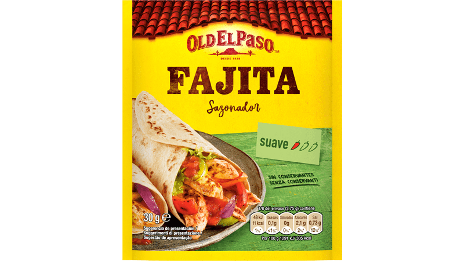 Fajita Seasoning Original Barbecue Mild  